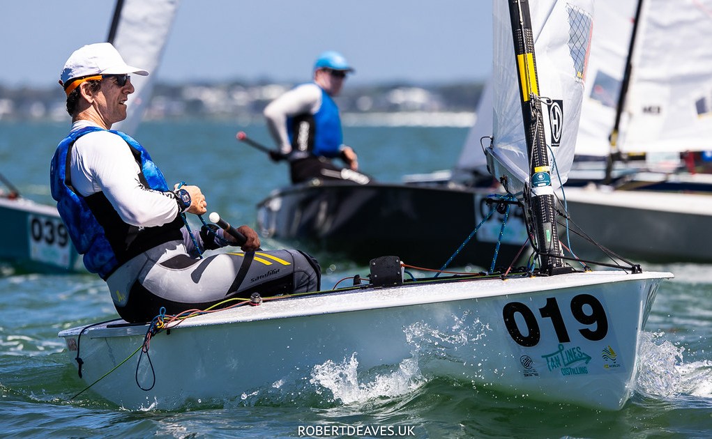2024 OK Dinghy Worlds winner Nick Craig