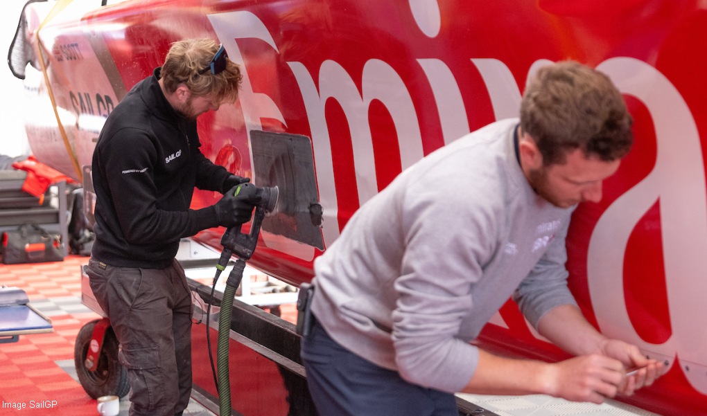 2024 SailGP NZL - Emirates Repair