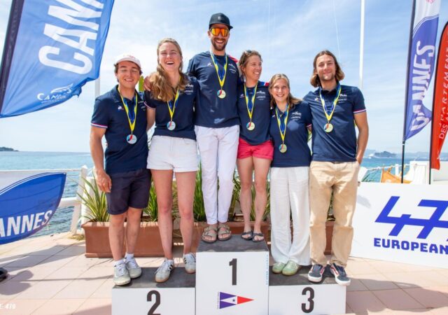 470 Euros Podium