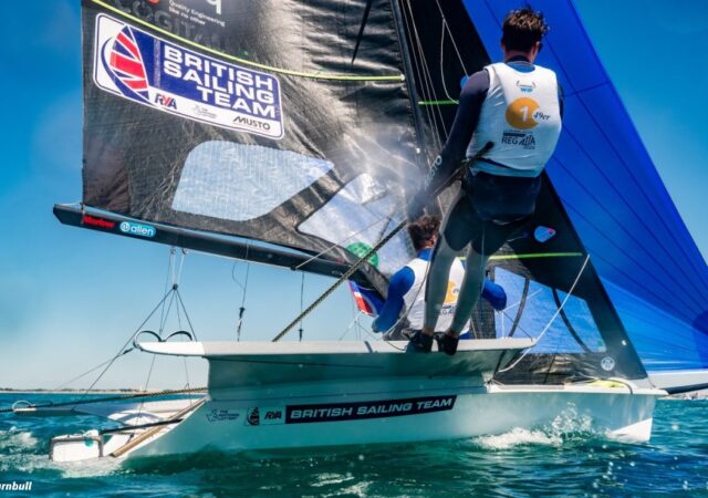 49er Euros GBR Peters and Sterritt