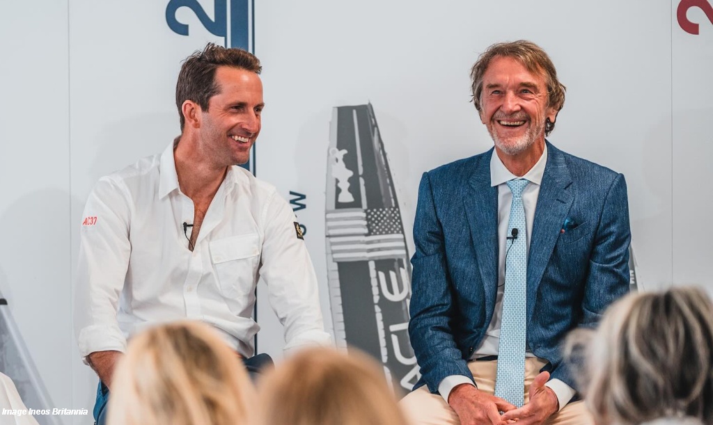 AC75 INEOS Naming Ainslie and Ratcliffe