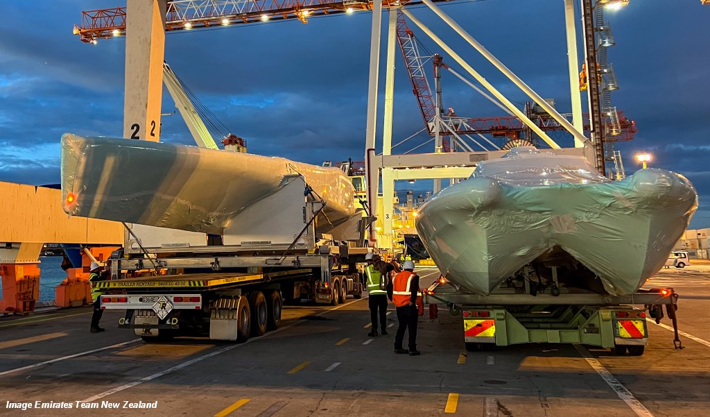 AC37 ETNZ Moving AC75 and AC40