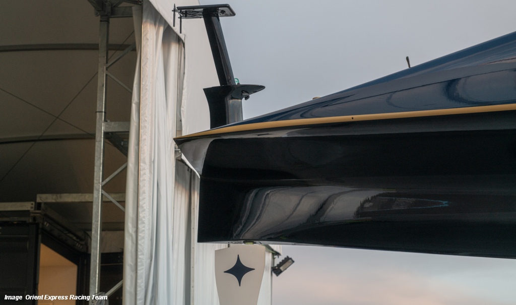 AC75 Orient Express Rudder