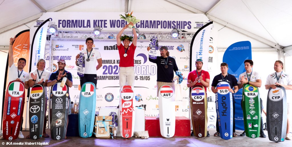2024 Kite Worlds Men Podium