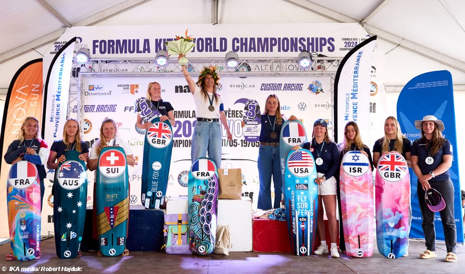 2024 Kite Worlds Women Podium