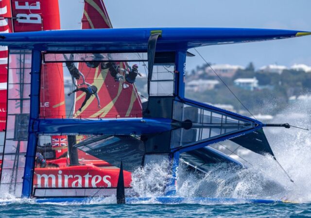 SailGP USA Capsize