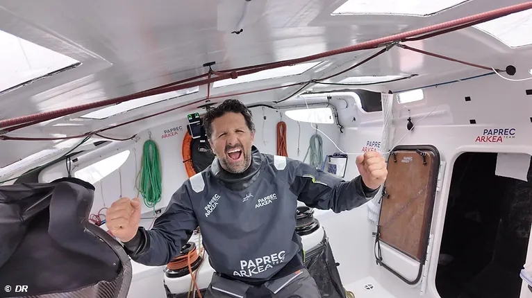 Transat CIC Winner Yoann Richomme