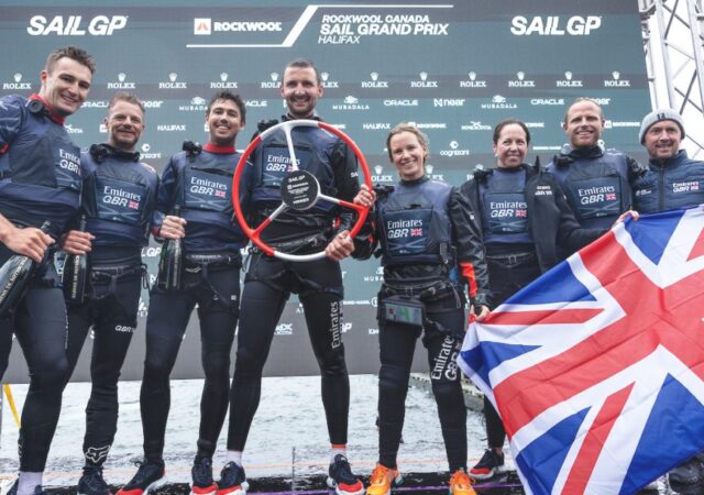 SailGP Canada Podium