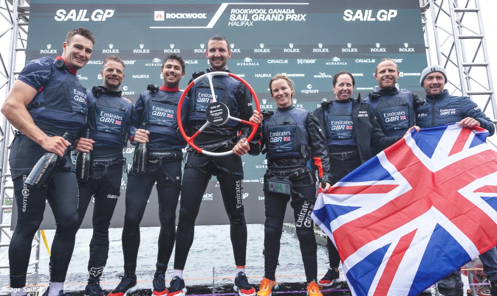 SailGP Canada Podium