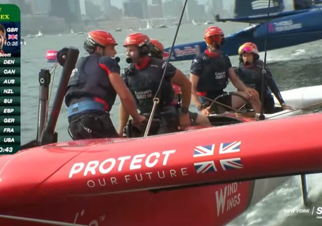 SailGP New York Day 1 GBR Win