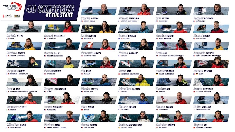 Vendee Globe Skippers