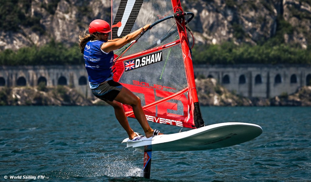Youth Sailing Worlds Difficult conditions but Brits poweron Sailweb
