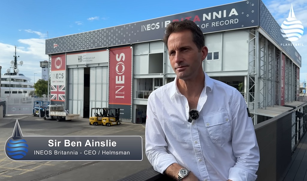 Ben Ainslie and Matt Sheahan Video