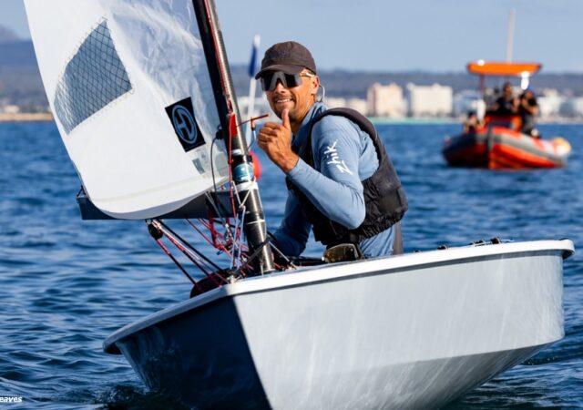 OK Dinghy Euros Luke Deegan NZL