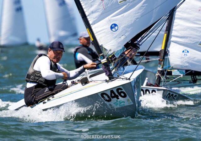OK Dinghy Roger Blaase AUS