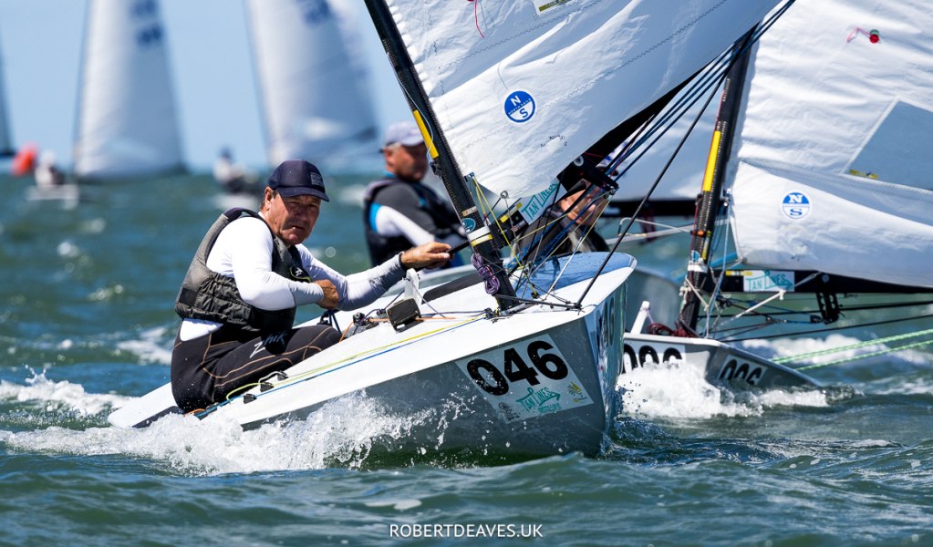 OK Dinghy Roger Blaase AUS