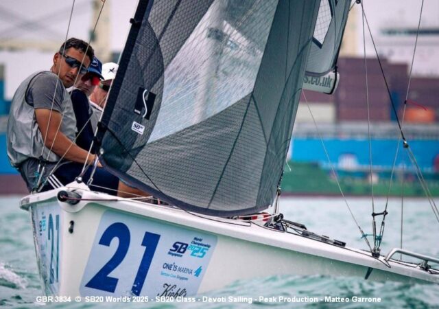 SB20 Worlds GBR3834 John Pollard