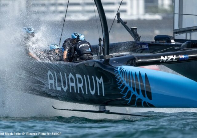 SailGP New Zealand Black Foils