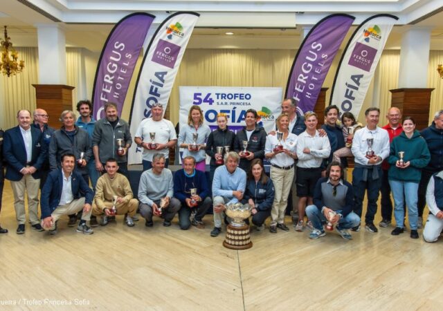 Trofeo Sofia Keelboat Podium