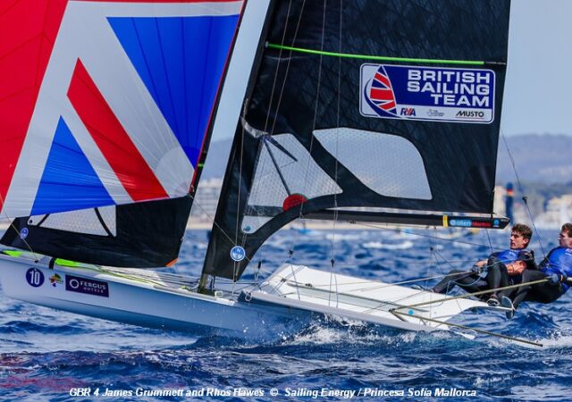 Trofeo Sofia 49er GBR Grummett Hawes
