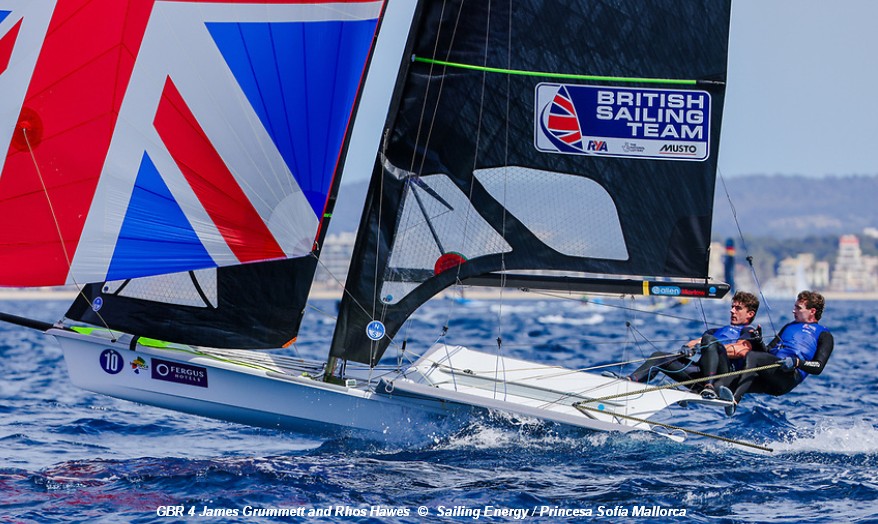 Trofeo Sofia 49er GBR Grummett Hawes