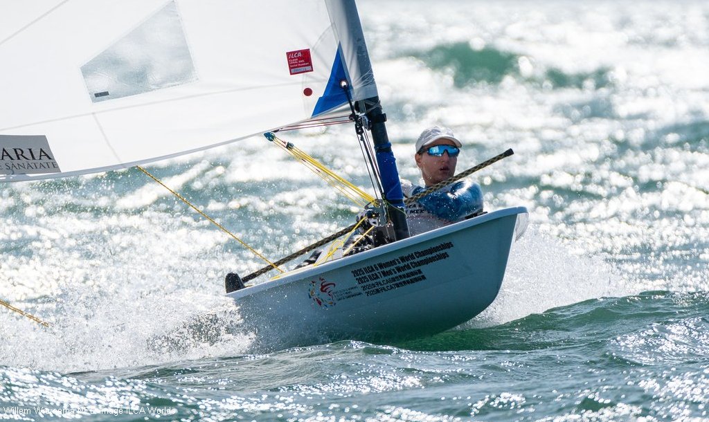ILCA7 Worlds Men Winner Willem Wiersema