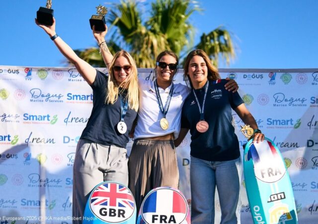 Formula Kite Euros Podium