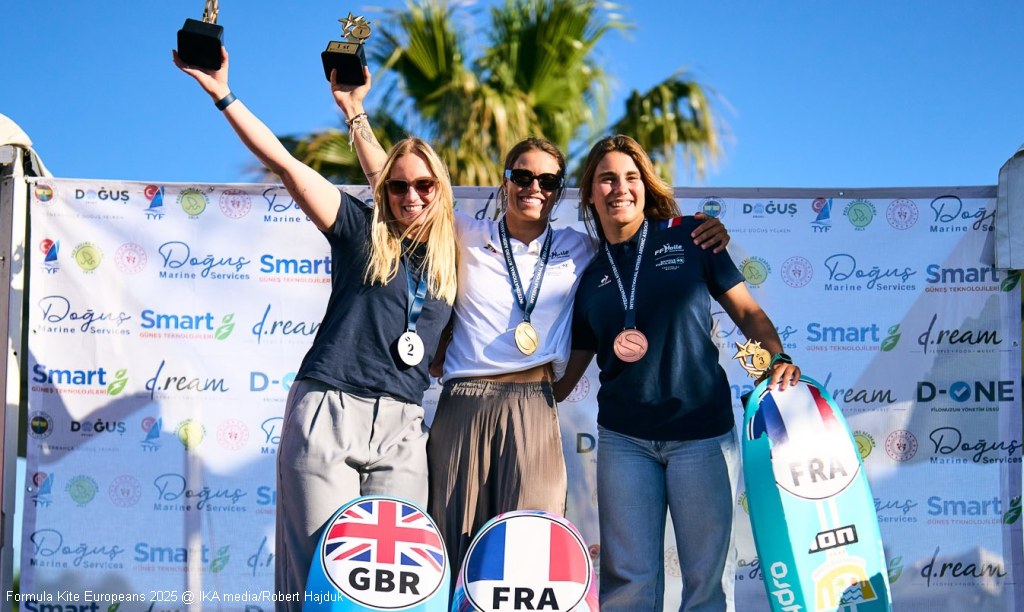 Formula Kite Euros Podium