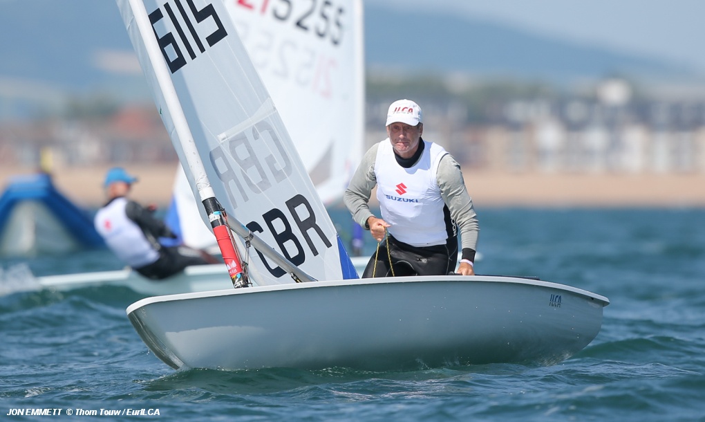 ILCA 6 EURO MASTERS Jon Emmett