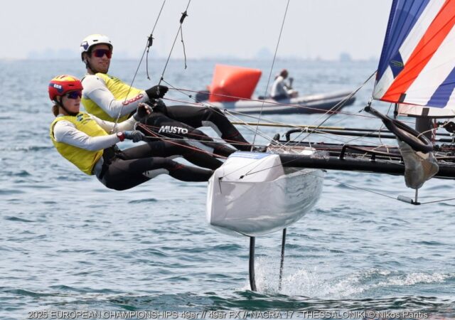 Nacra17 Euros Gimson and Burnet GBR