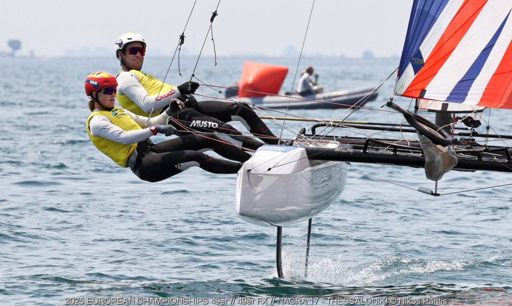Nacra17 Euros Gimson and Burnet GBR