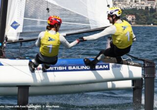 Nacra17 Euros Gimson Burnet Gold