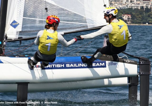 Nacra17 Euros Gimson Burnet Gold