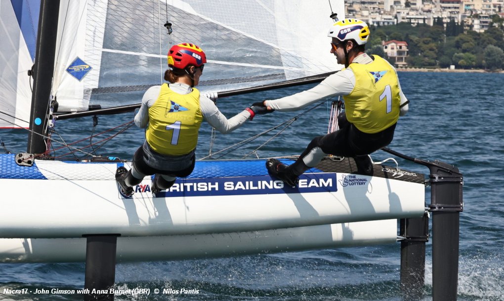 Nacra17 Euros Gimson Burnet Gold