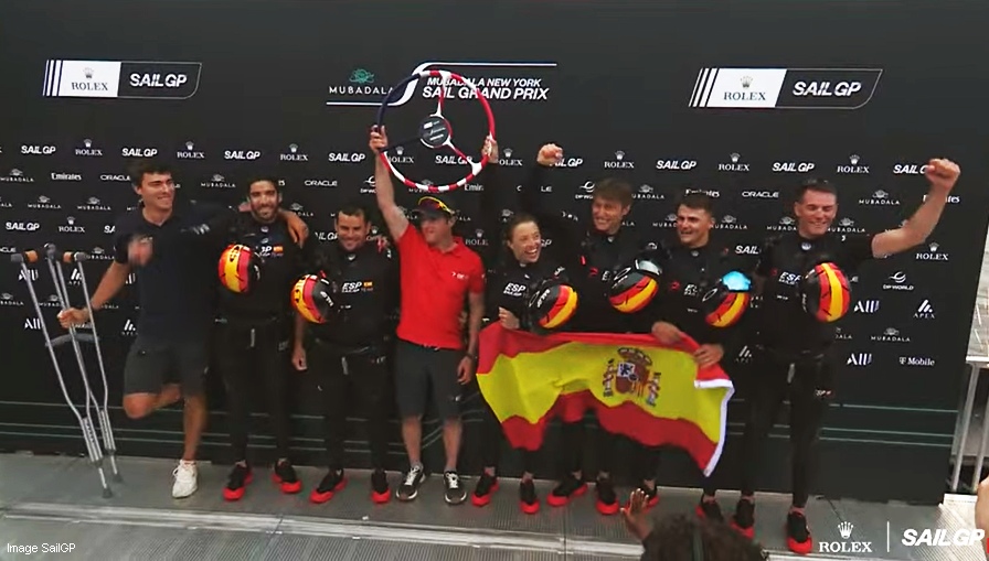 SailGp New York Spain Winners