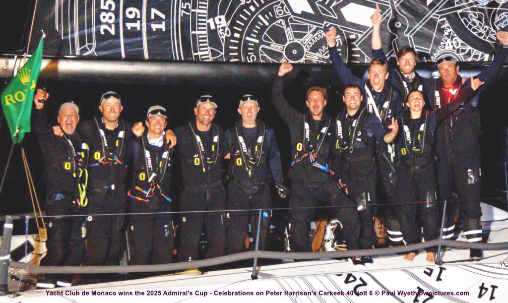Admirals Cup 2025 Monaco winners