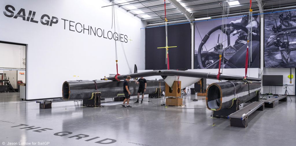 SailGP Tech Centre Soton F50 Hull