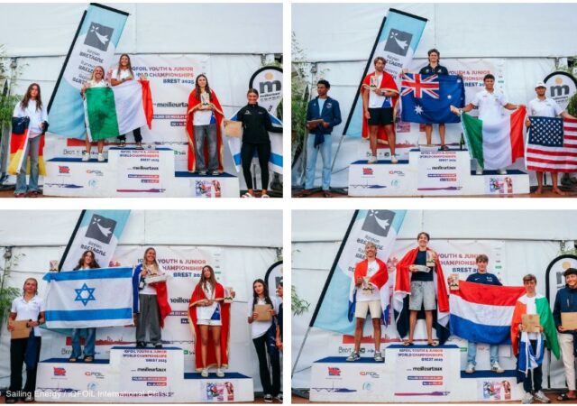 iQFOiL Youth Worlds Brest Podiums