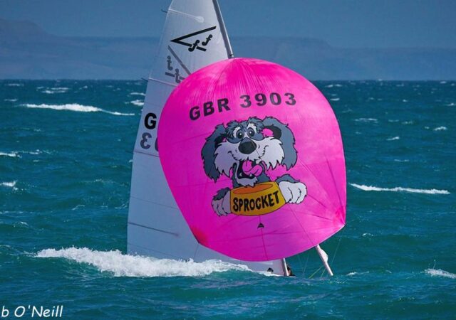 F15 Worlds Fleet Spinnaker GBR 3903