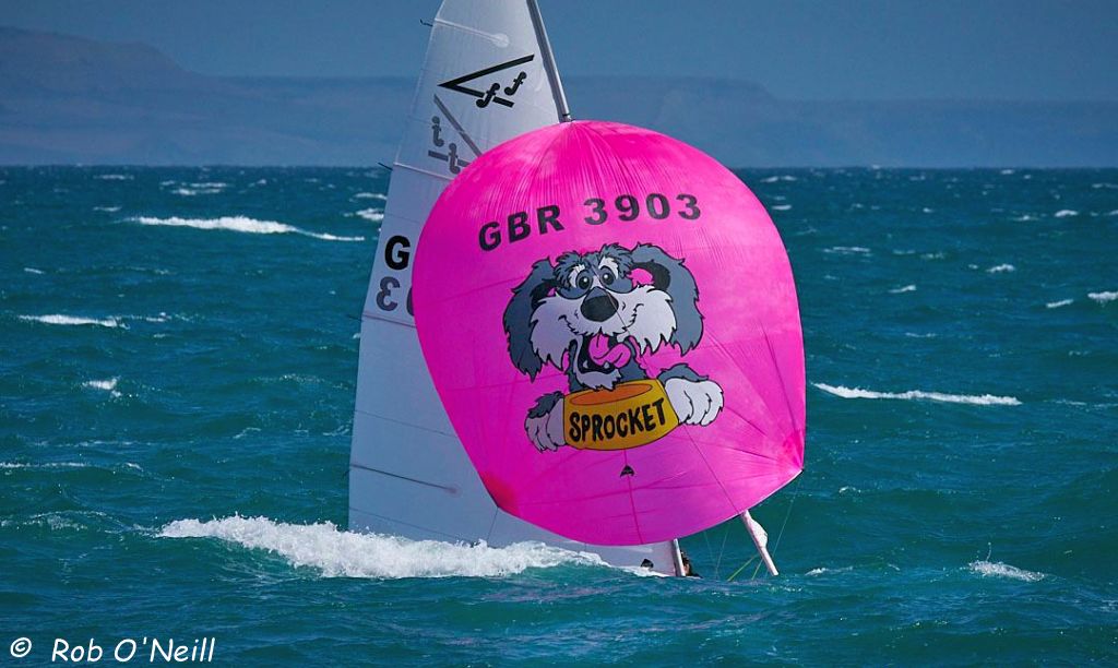 F15 Worlds Fleet Spinnaker GBR 3903