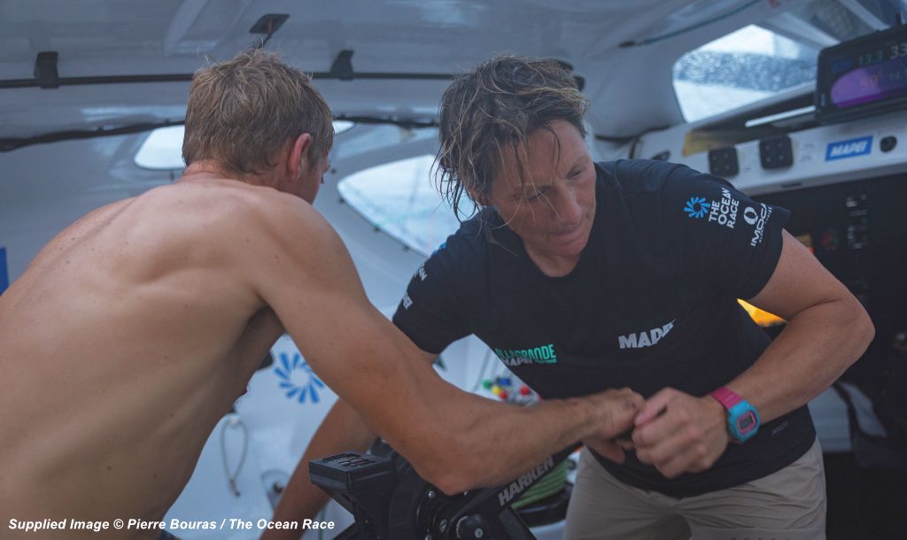 Ocean Race Leg 3 Crew Mapei