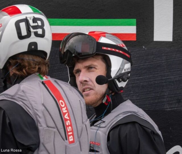 AC38 Luna Rossa Peter Burling