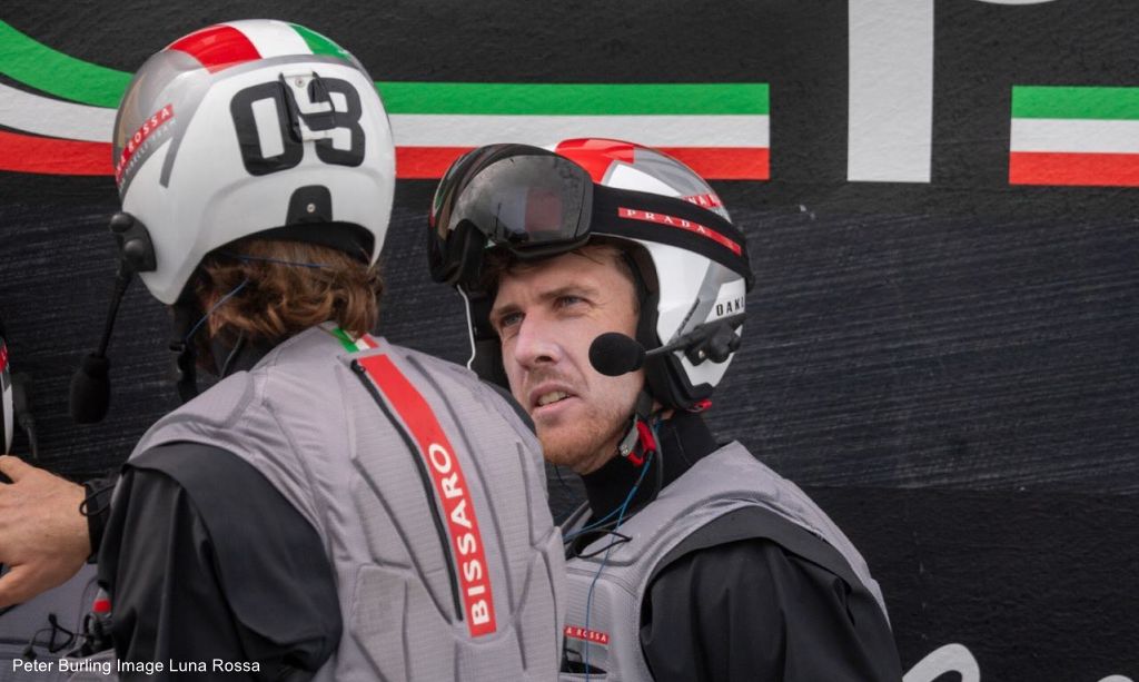 AC38 Luna Rossa Peter Burling