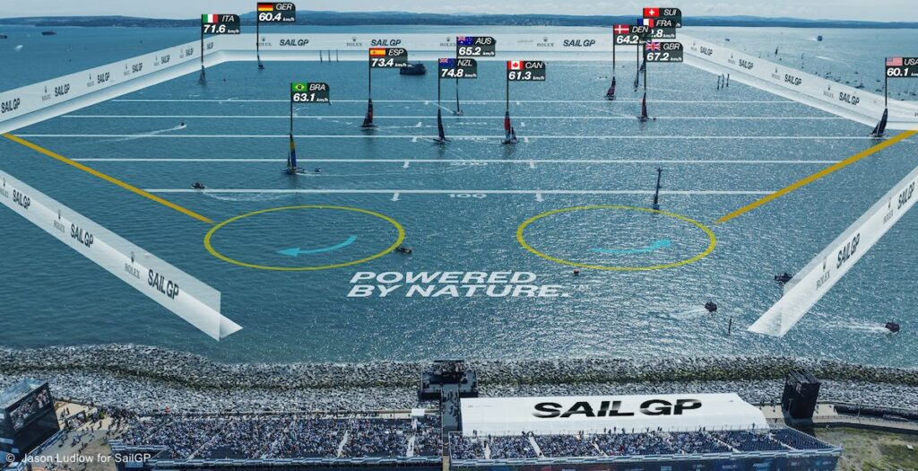Rolex SailGP Championship Event 7 Season 2025. Photo: Jason Ludlow for SailGP. Handout image supplied by SailGP