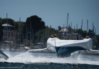 AC75 France Relaunch On Tow