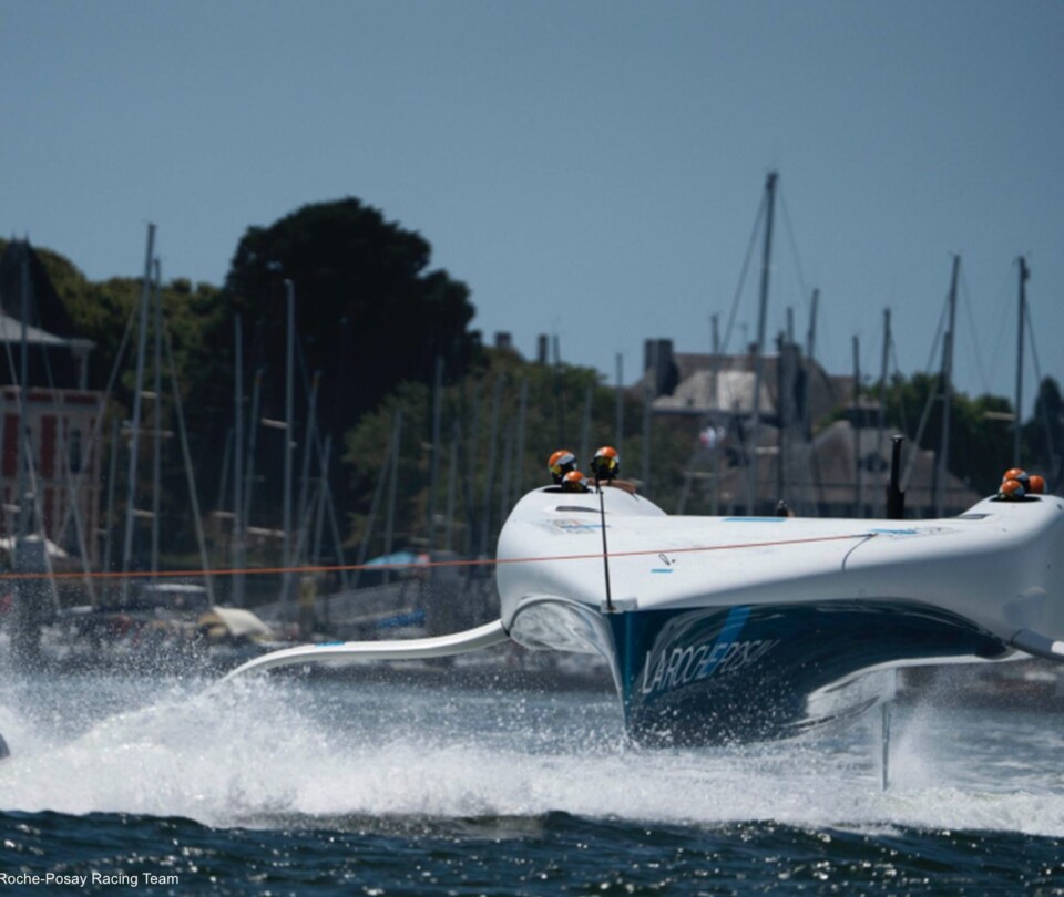 AC75 France Relaunch On Tow