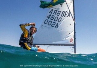Optimist Worlds Winner Manuel Braganca