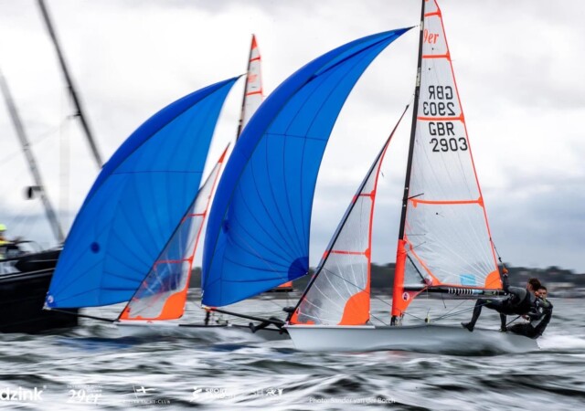 29er Worlds GBR2903 Finish