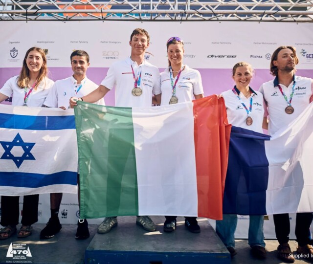 470 Junior Worlds Podium 2026
