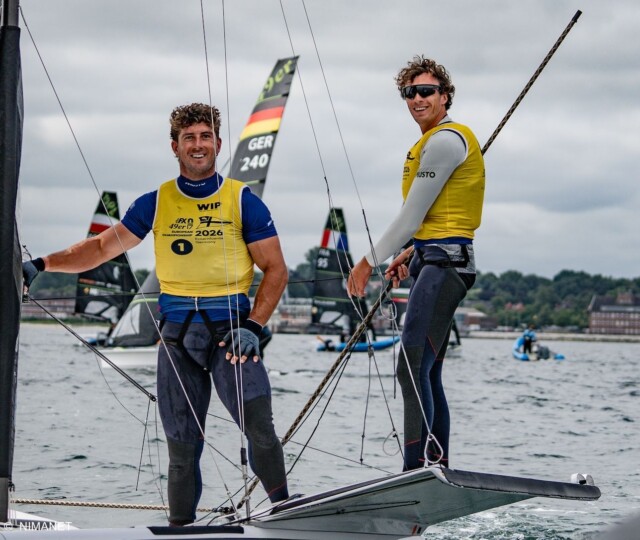 49er Euros Grummett and Hawes GBR